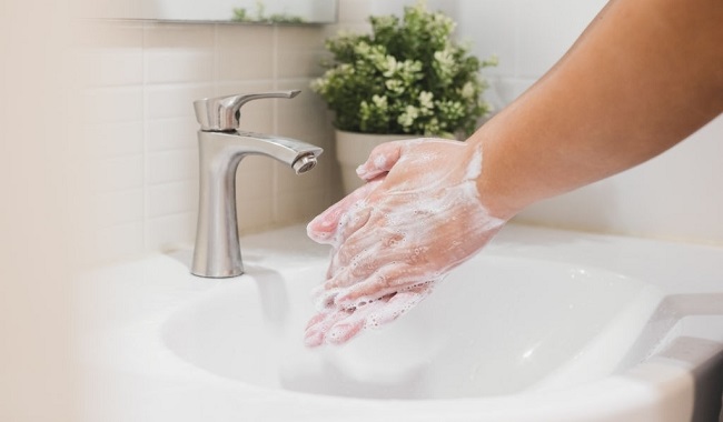 Rửa tay sạch